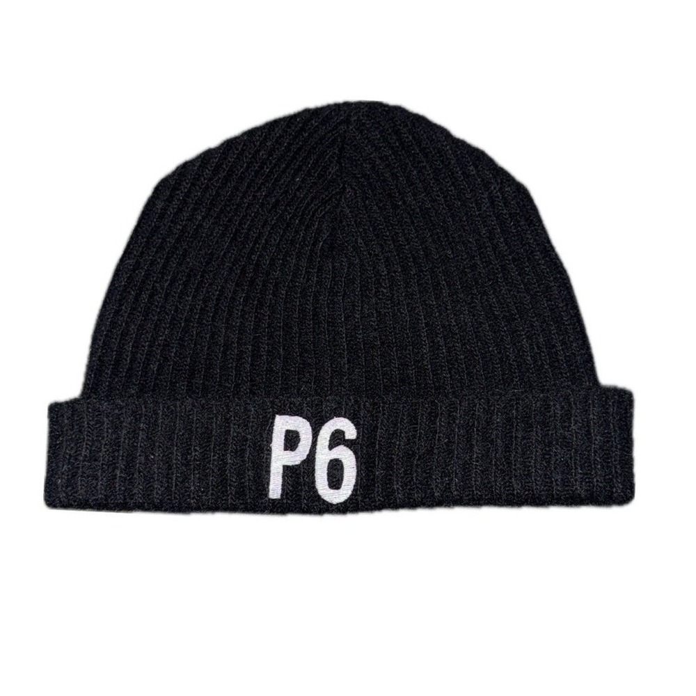 PRINCIPLE SIX x ALEXANDER WANG P6 | 2014 Limited Edition Black Cashmere Beanie